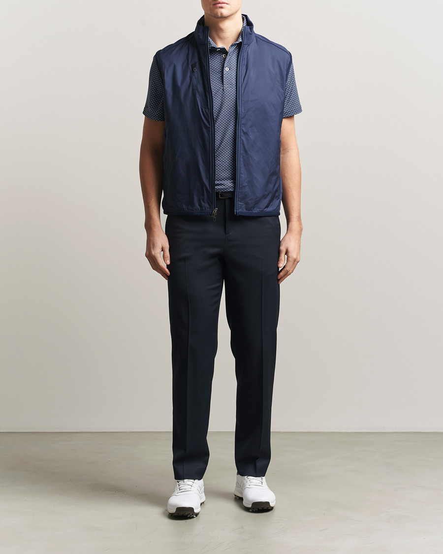 RLX Ralph Lauren Tech Terry Vest Refined Navy at CareOfCarl.com