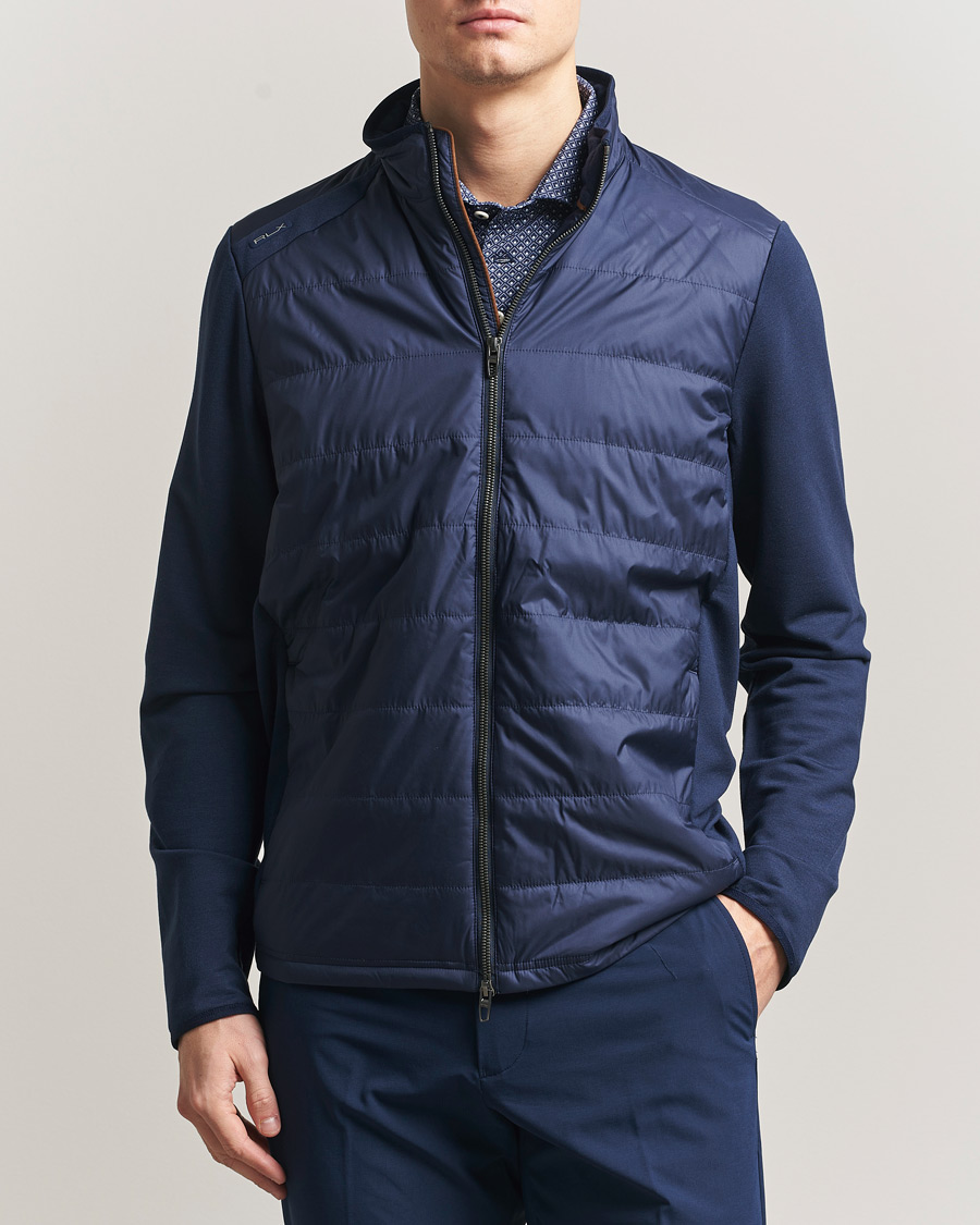 Men | Coats & Jackets | RLX Ralph Lauren | Performance Wool Full Zip Refined Navy