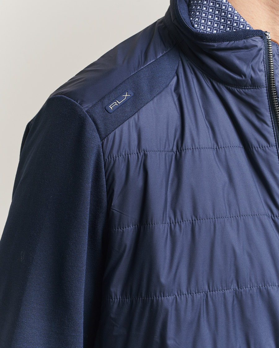 Men | Coats & Jackets | RLX Ralph Lauren | Performance Wool Full Zip Refined Navy