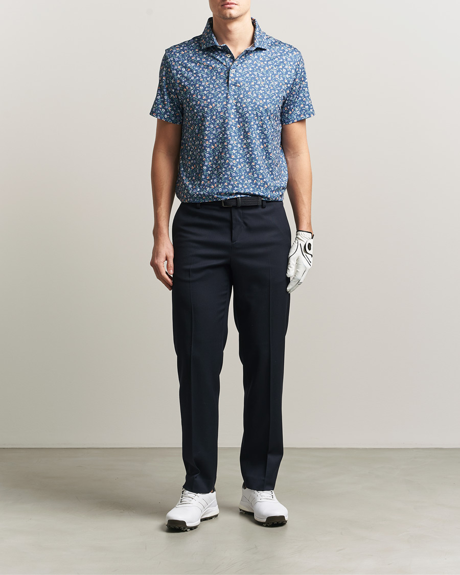RLX Ralph Lauren Airflow Polo Printed Old Royal Mini Floral at