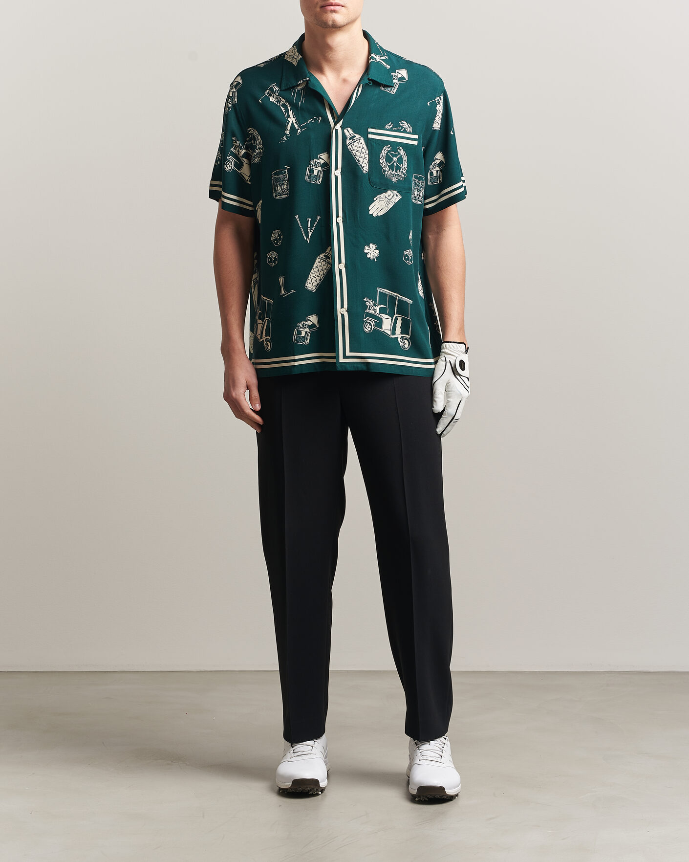 Men | Golf Clothing | RLX Ralph Lauren | Short Sleeve Golf Shirt Par-Tee on the Greens