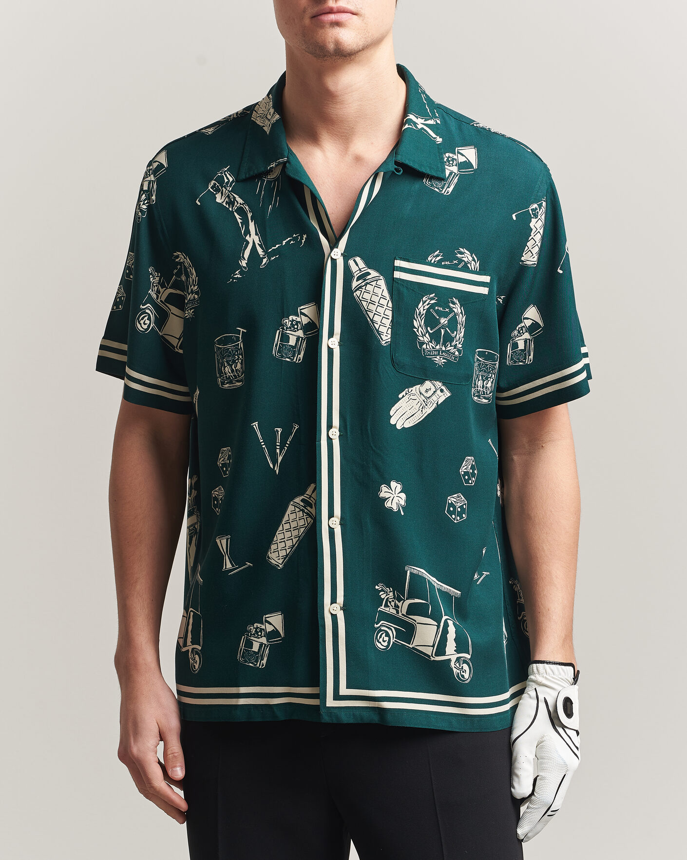 Men | Shirts | RLX Ralph Lauren | Short Sleeve Golf Shirt Par-Tee on the Greens