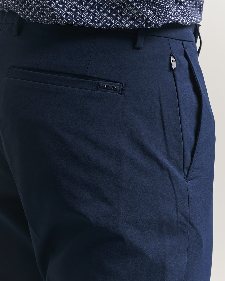 Men | Trousers | RLX Ralph Lauren | Flat Front Golf Pants Refined Navy