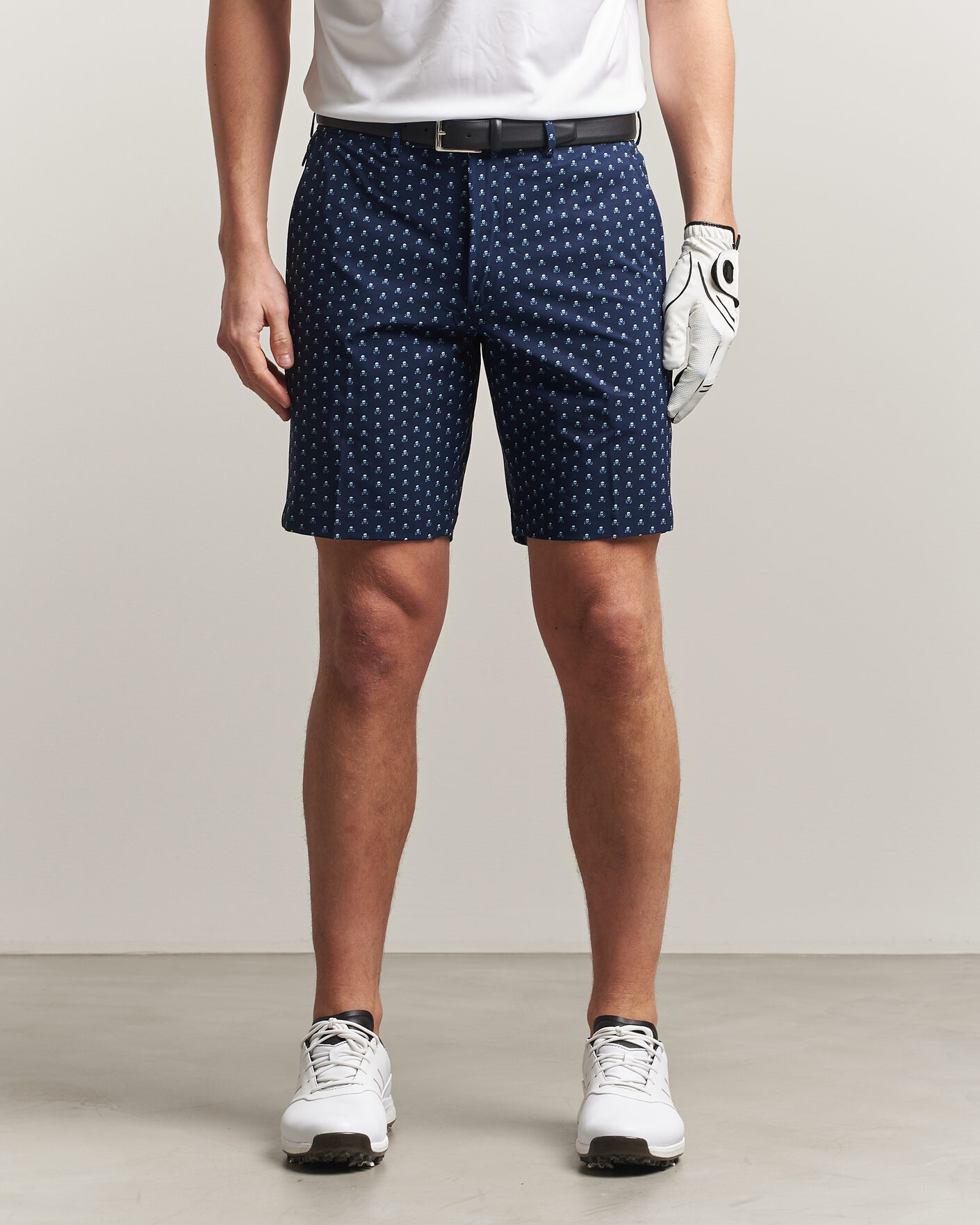 Men | Shorts | RLX Ralph Lauren | Flat Front Printed Golf Shorts Skull and Cubs