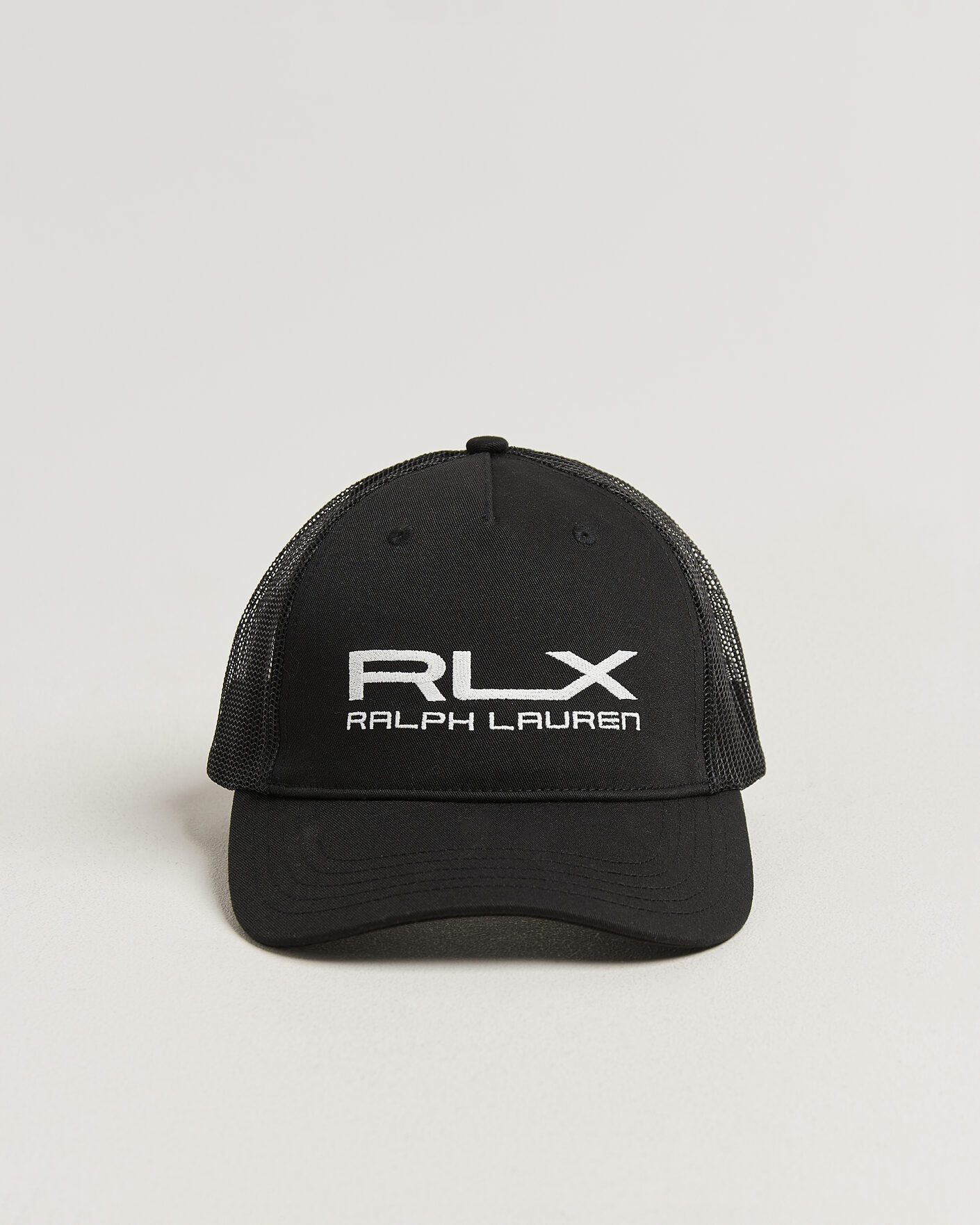 Men | Hats & Caps | RLX Ralph Lauren | Trucker Golf Cap Black