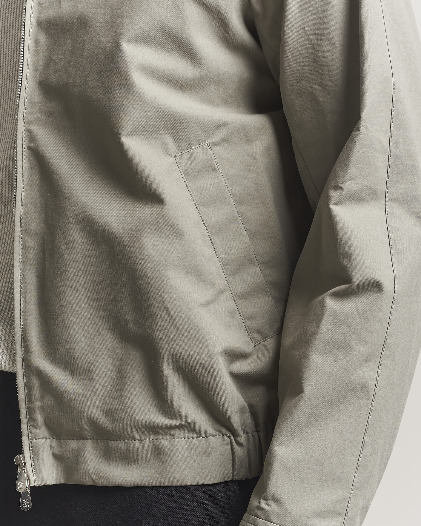 Men | Coats & Jackets | Brunello Cucinelli | Raglan Harrington Jacket Olive