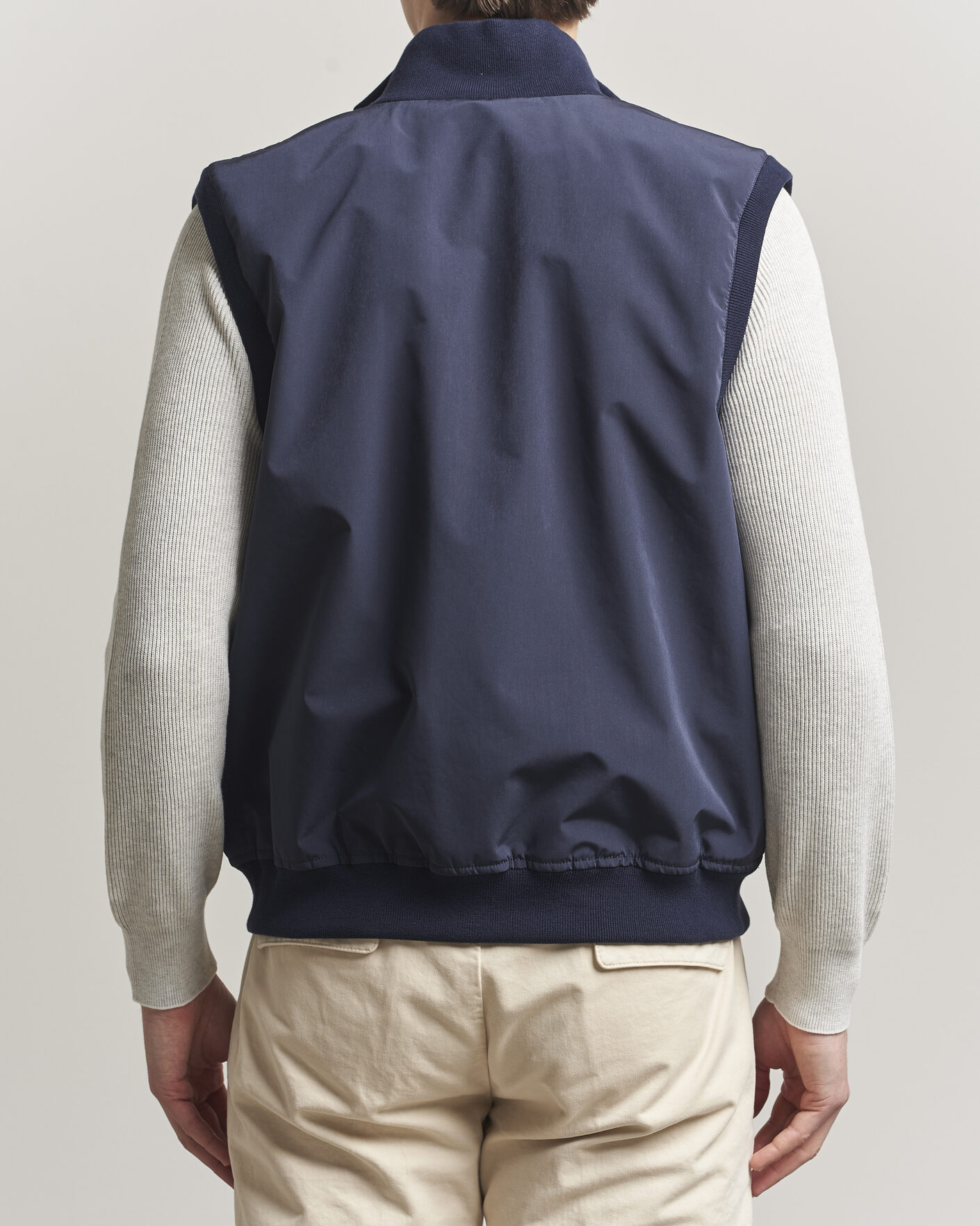Men | Gilets | Brunello Cucinelli | Nylon Padded Gilet Navy