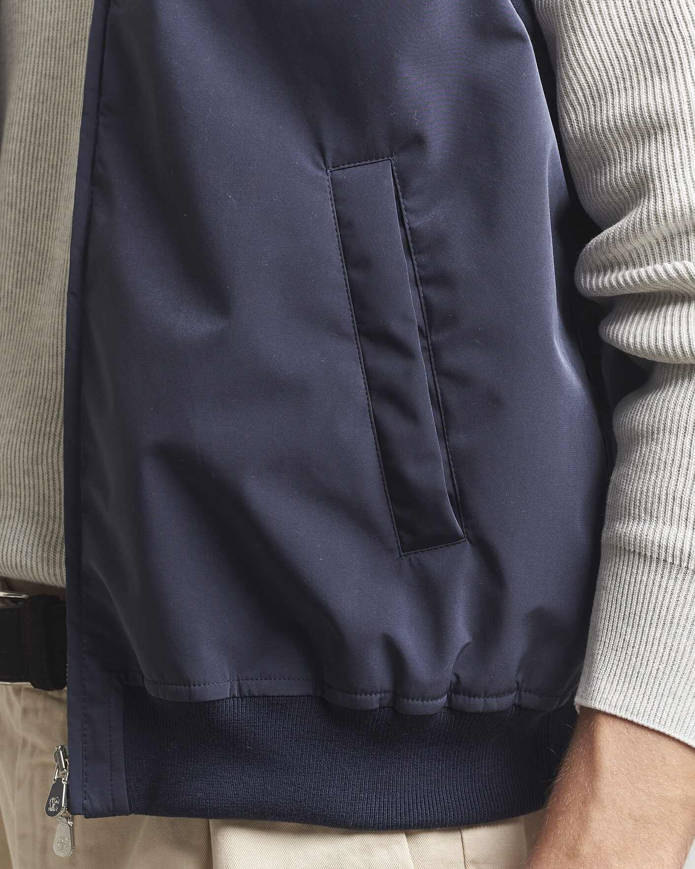 Men | Gilets | Brunello Cucinelli | Nylon Padded Gilet Navy