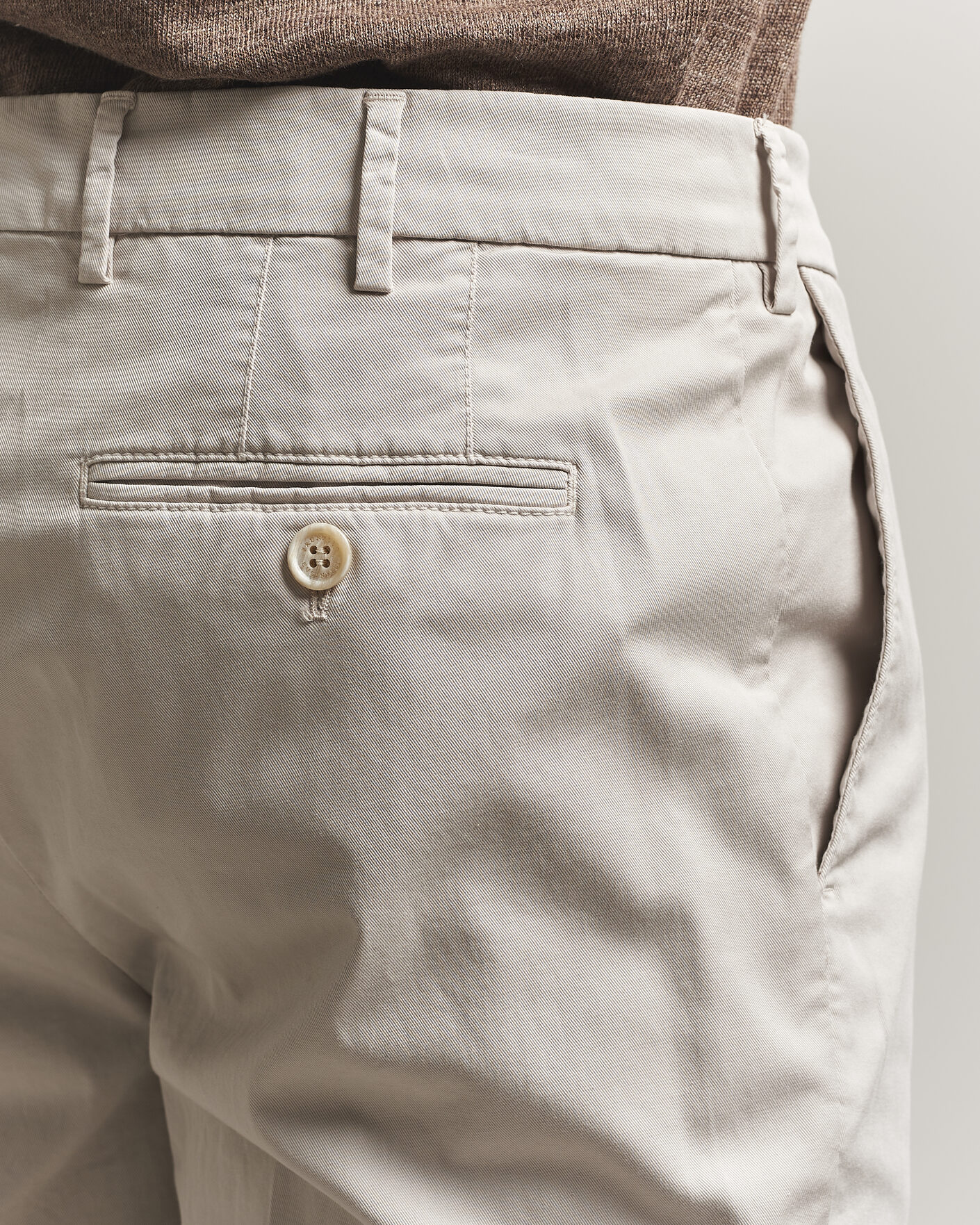 Men | Trousers | Brunello Cucinelli | Slim Fit Chinos Light Beige