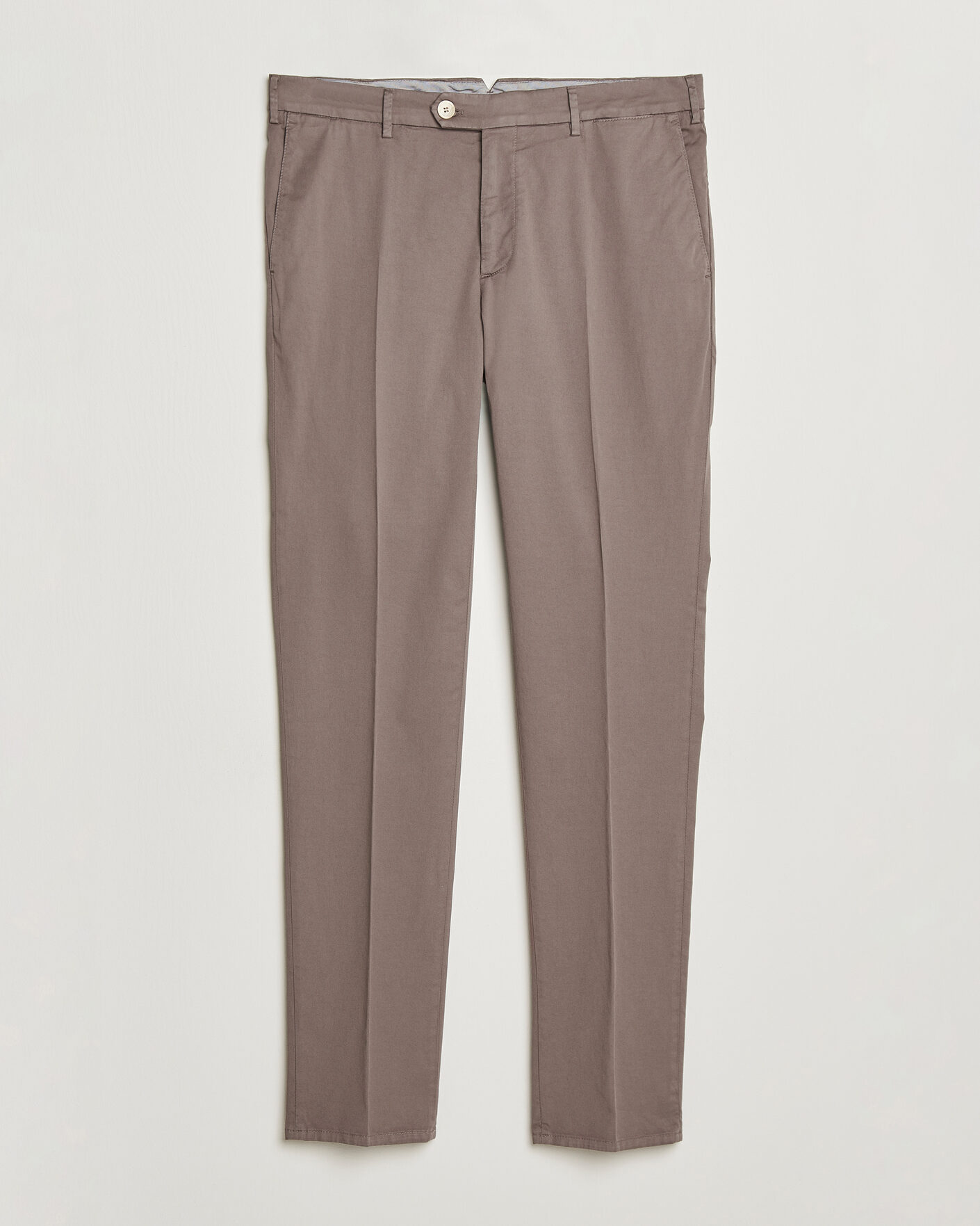 Men | Trousers | Brunello Cucinelli | Slim Fit Chinos Brown