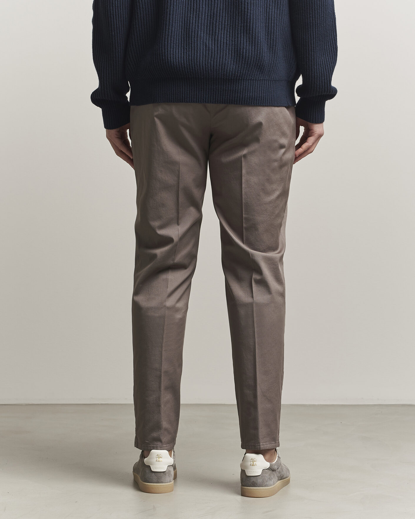 Men | Trousers | Brunello Cucinelli | Slim Fit Chinos Brown