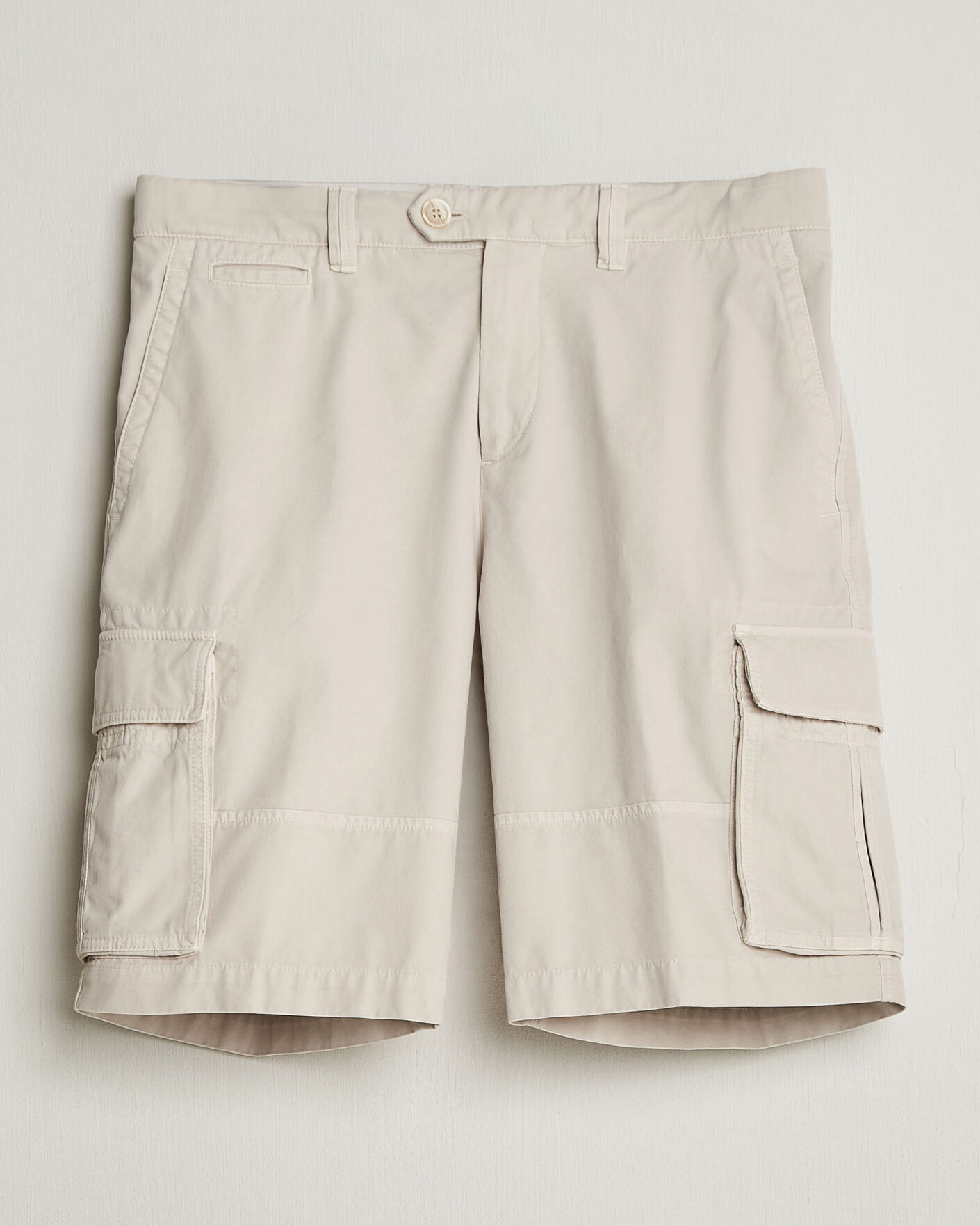 Men | Shorts | Brunello Cucinelli | Cotton Cargo Shorts Light Beige