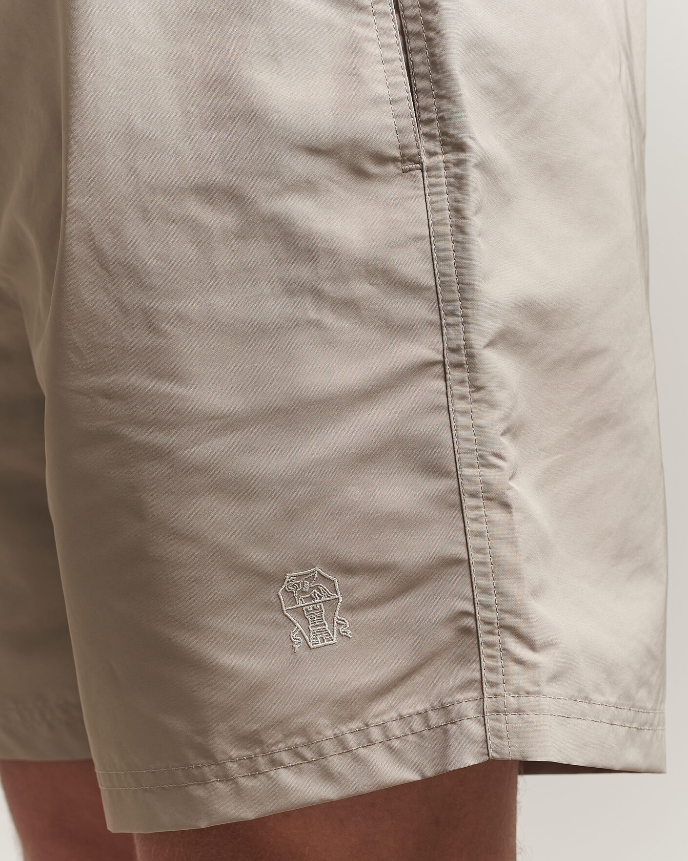 Men | Swimwear | Brunello Cucinelli | Nylon Swim Trunks Beige