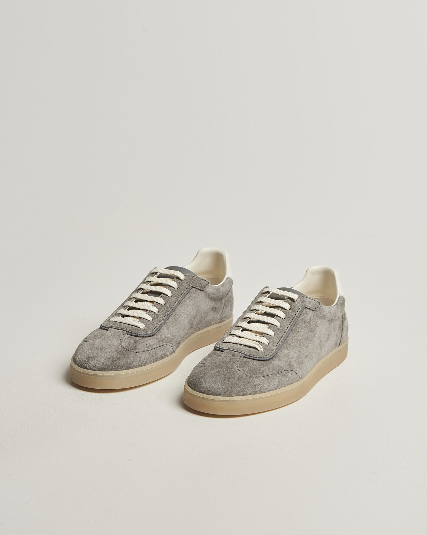 Men | Sneakers | Brunello Cucinelli | Low Top Sneakers Grey Suede