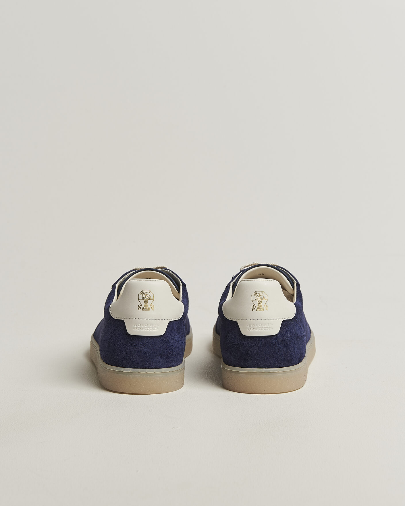 Men | Sneakers | Brunello Cucinelli | Low Top Sneakers Navy Suede
