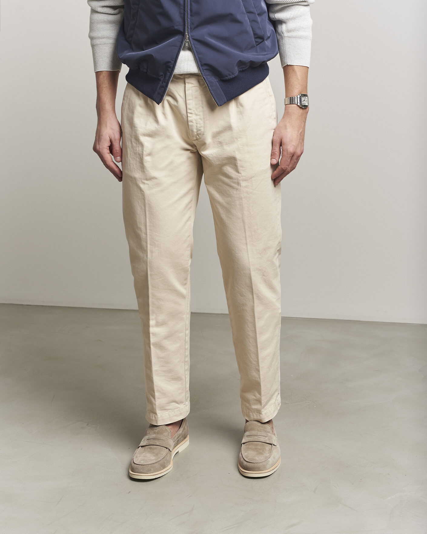 Men | Loafers | Brunello Cucinelli | Light Penny Loafers Beige Suede