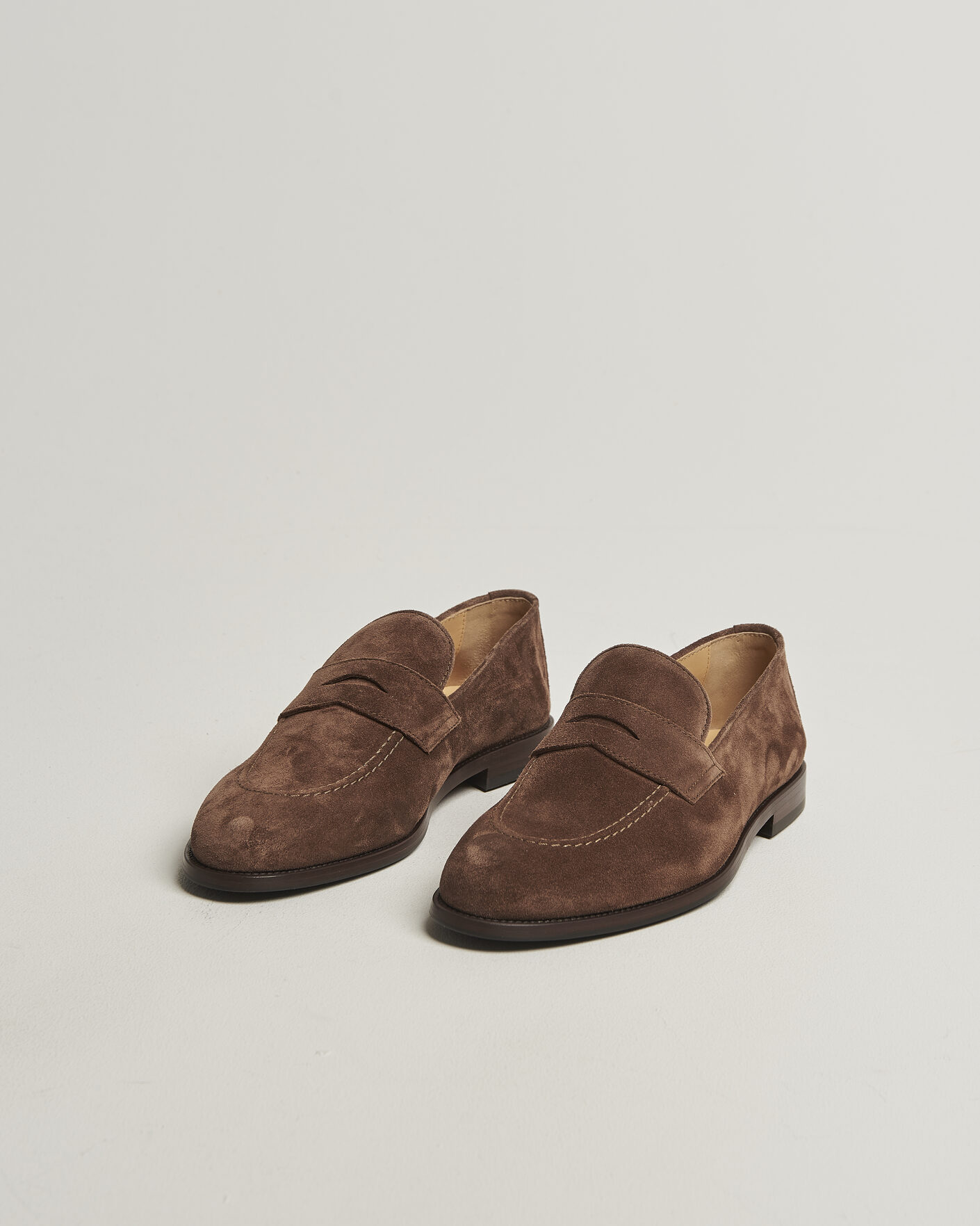 Men | Loafers | Brunello Cucinelli | Penny Loafers Brown Suede