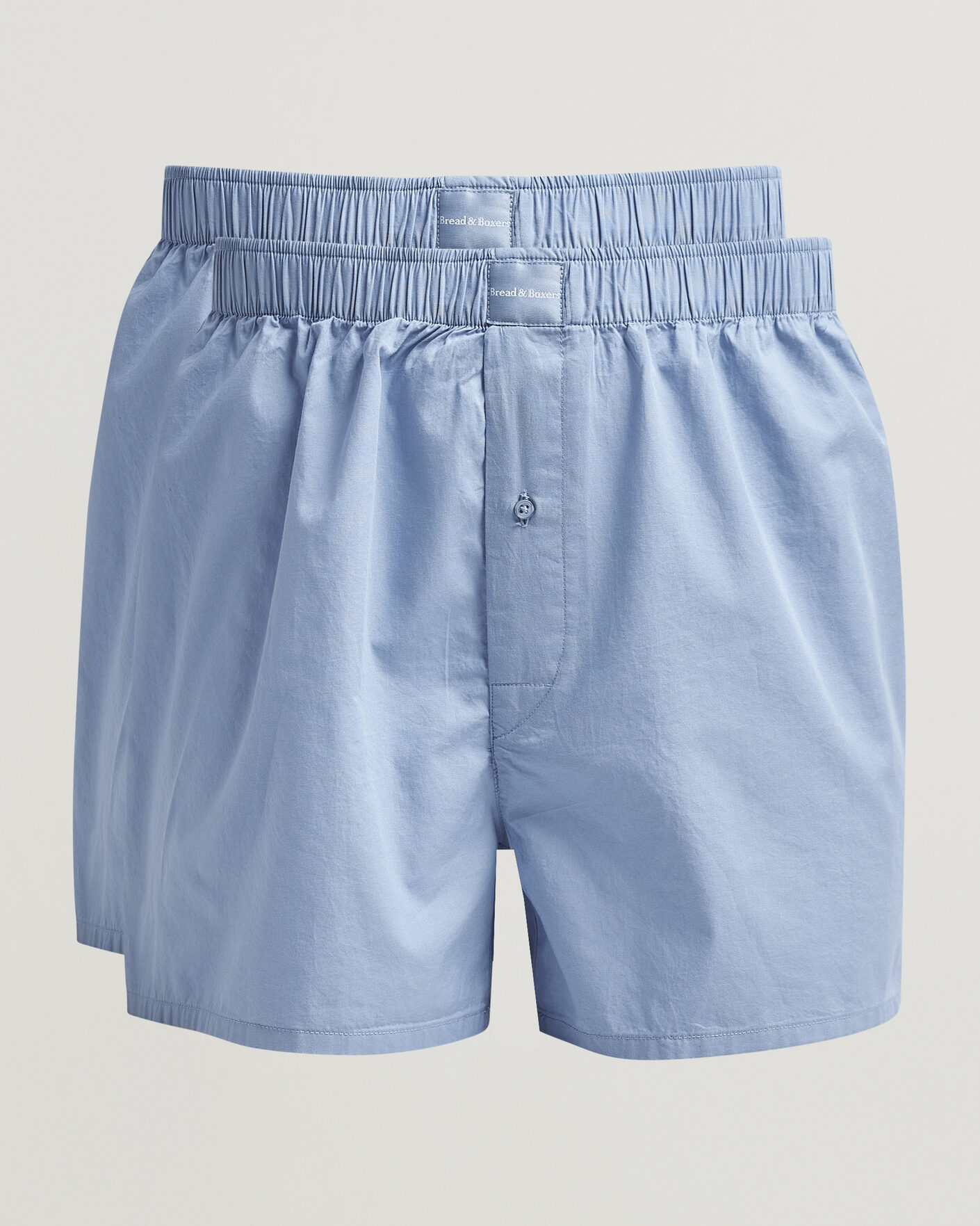 Men | Underwear & Socks | Bread & Boxers | 2-Pack Boxer Shorts Air Blue