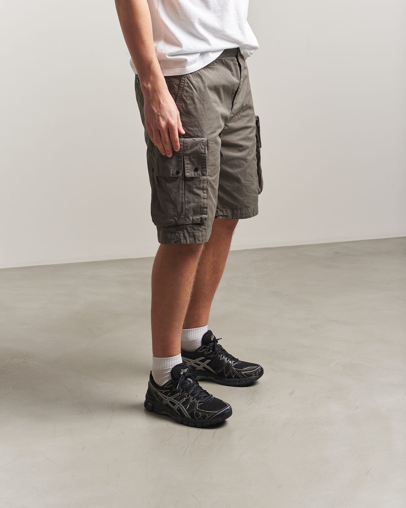 Men | Sneakers | Asics | Gel-Kayano 20 Black/Clay Grey