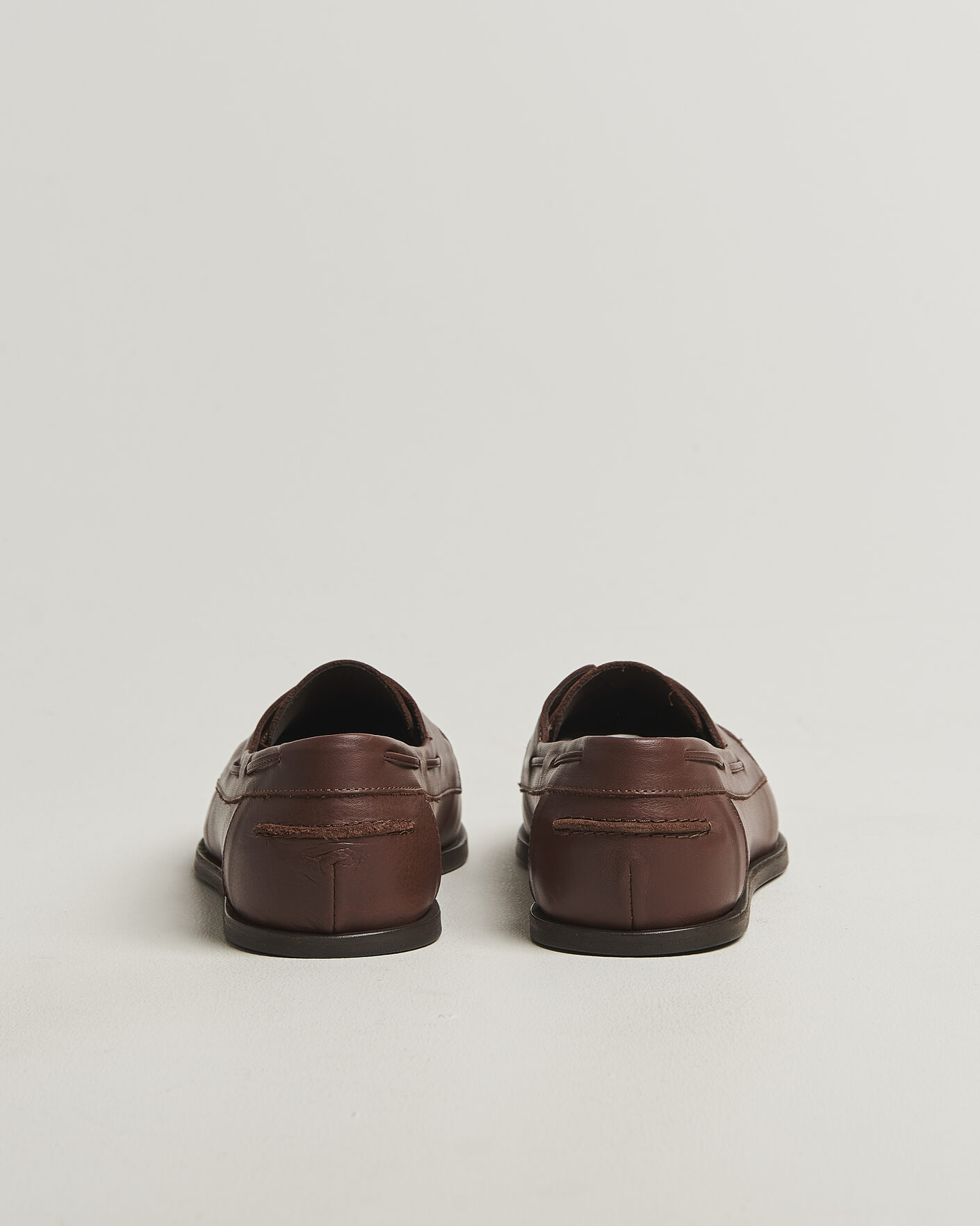 Men | Boat Shoes | Lardini | Orfeo Leather Boat Shoe Brown