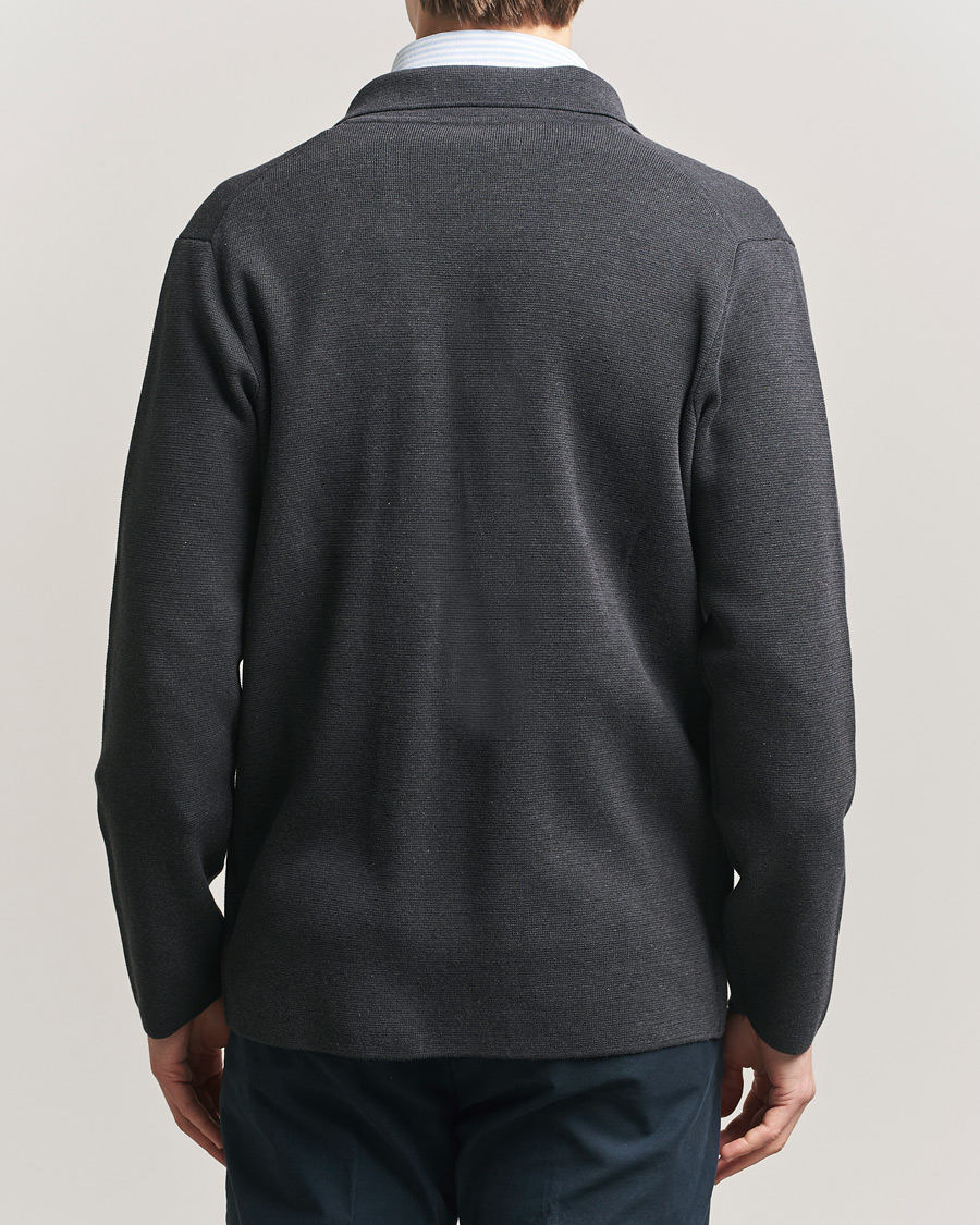 Men | Blazers | Lardini | Knitted Cotton Blazer Grey