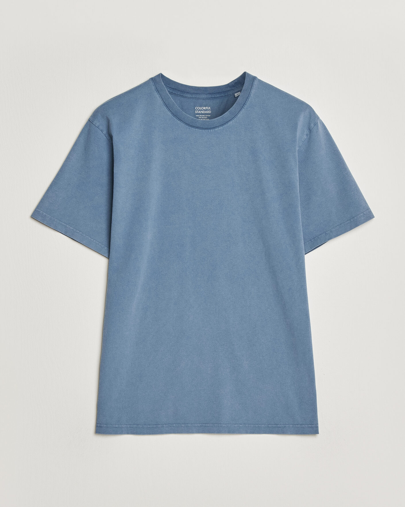 Men | T-Shirts | Colorful Standard | Classic Organic T-Shirt Faded Indigo
