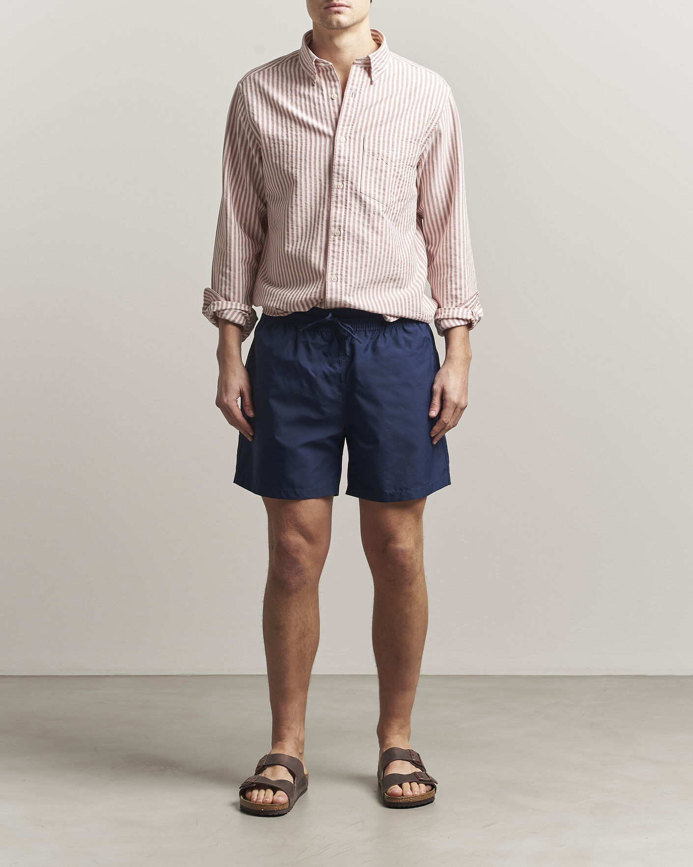 Men | Swimwear | Colorful Standard | Classic Organic Swim Shorts Marine Blue