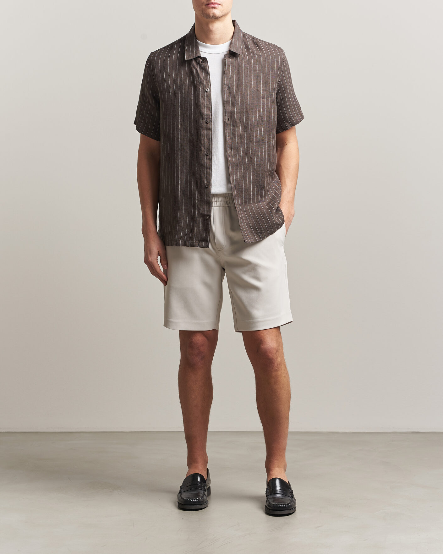 Men | Shorts | Samsøe Samsøe | Smith Drawstring Shorts Moonstruck