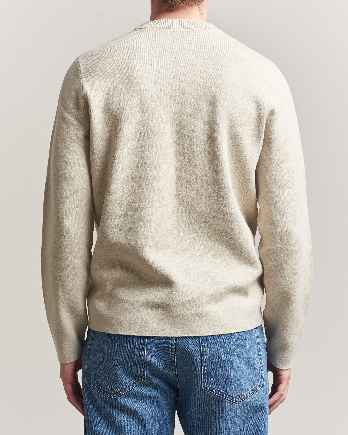 Men | Sweaters & Knitwear | Samsøe Samsøe | Niklas Crew Neck Sweater Moonstruck