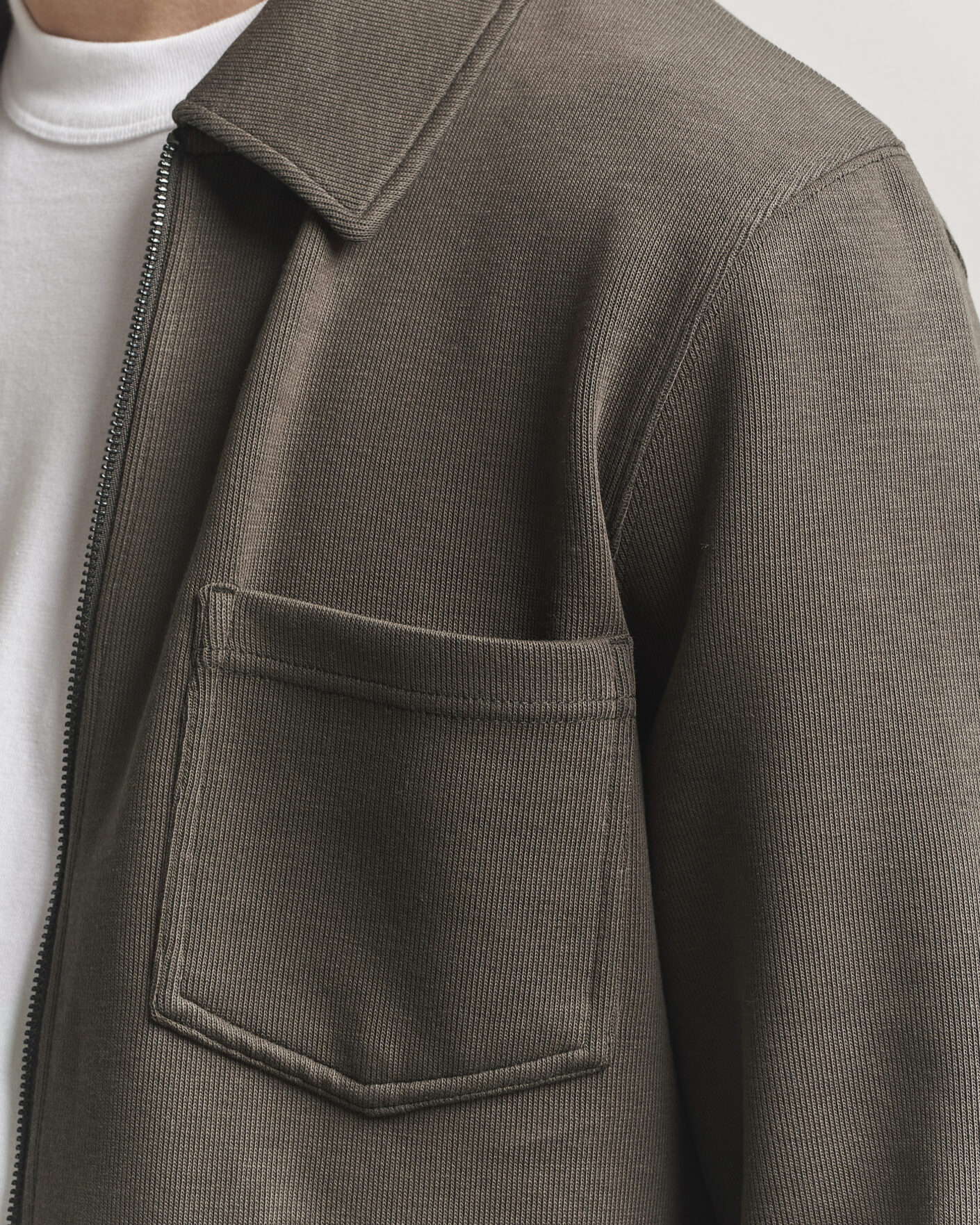 Men | Sweaters & Knitwear | Samsøe Samsøe | Hannes Full Zip Black Olive