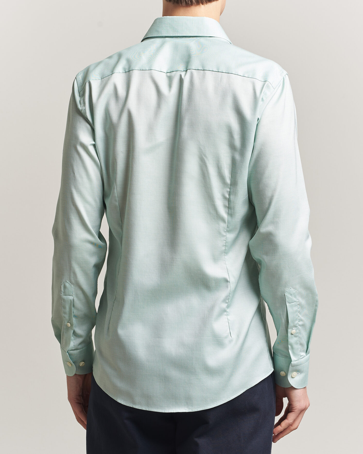 Men | Shirts | Eton | Slim Fit Signature Oxford Shirt Mid Green