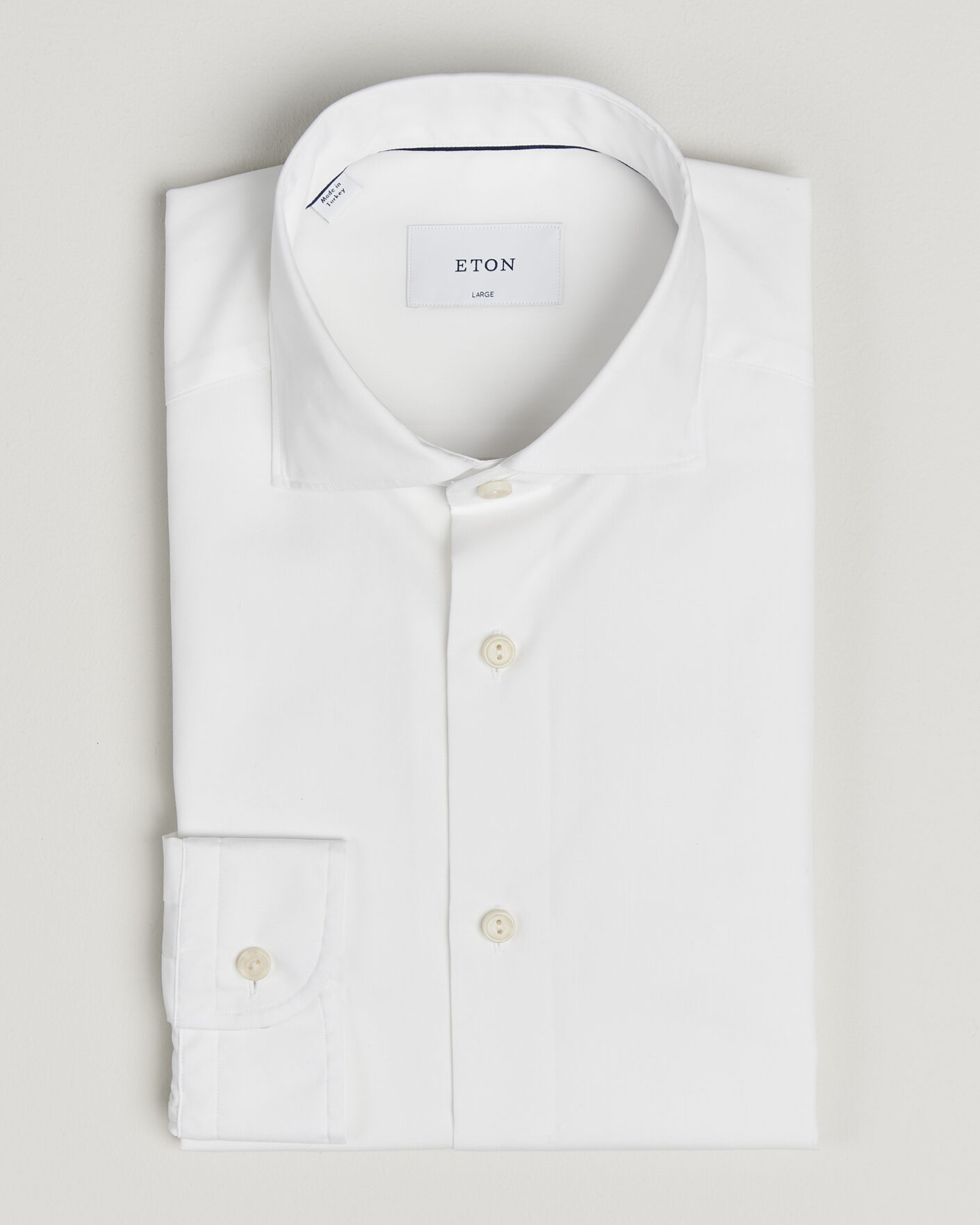 Men | Shirts | Eton | Casual Fit Breeze Poplin Shirt White