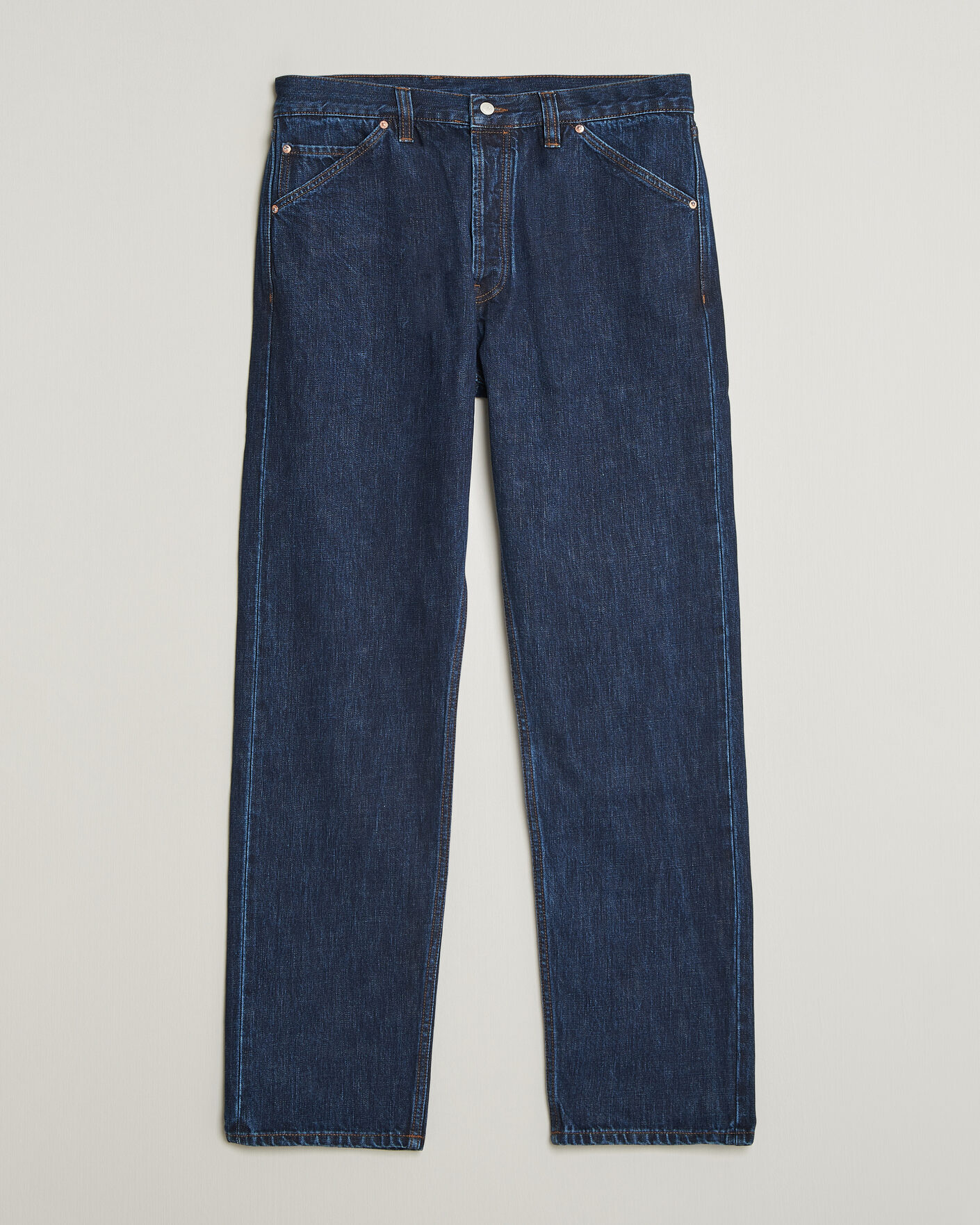 Men | Jeans | Drake's | 5-Pocket Japanese Selvedge Denim Stone Wash