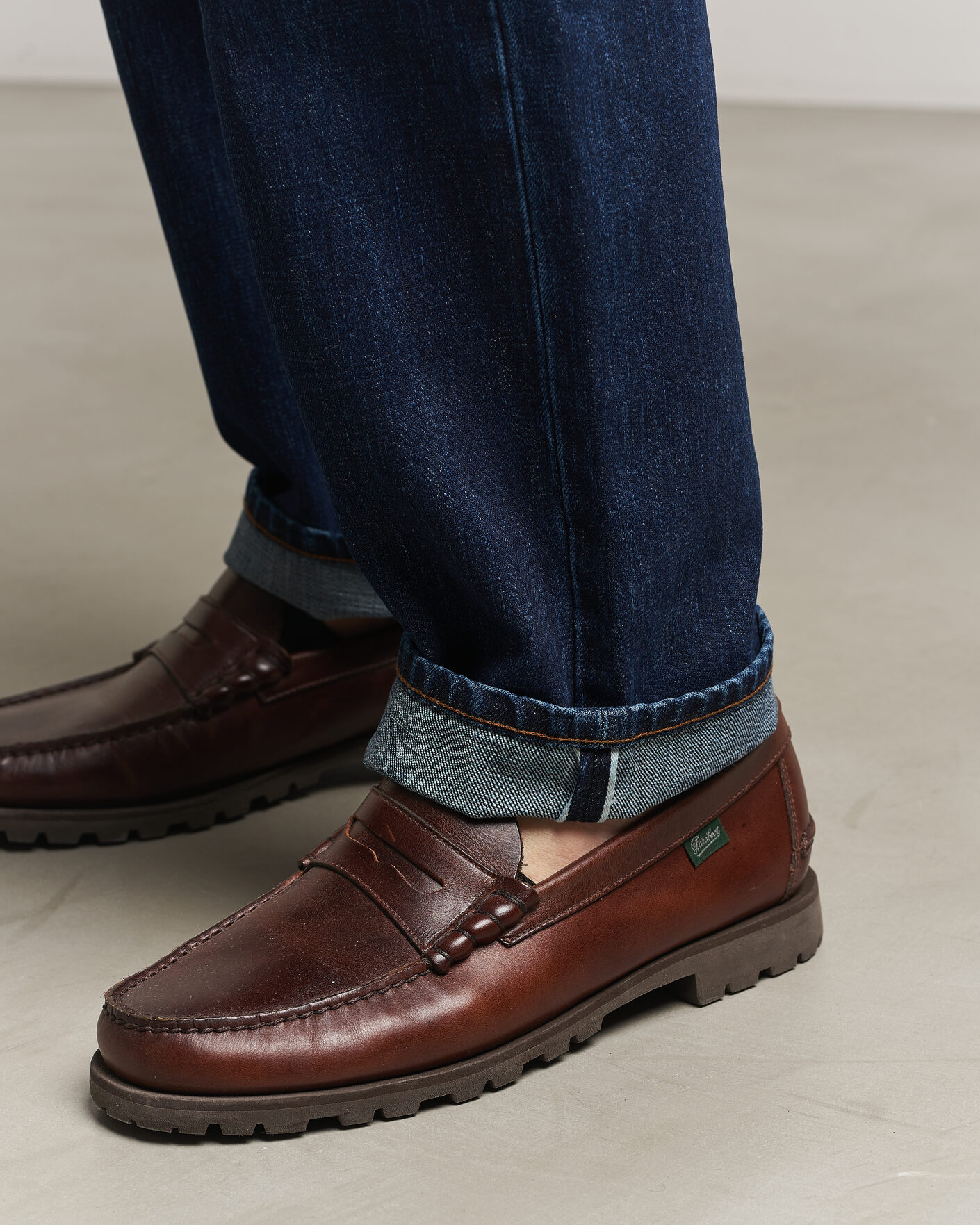 Men | Jeans | Drake's | 5-Pocket Japanese Selvedge Denim Stone Wash