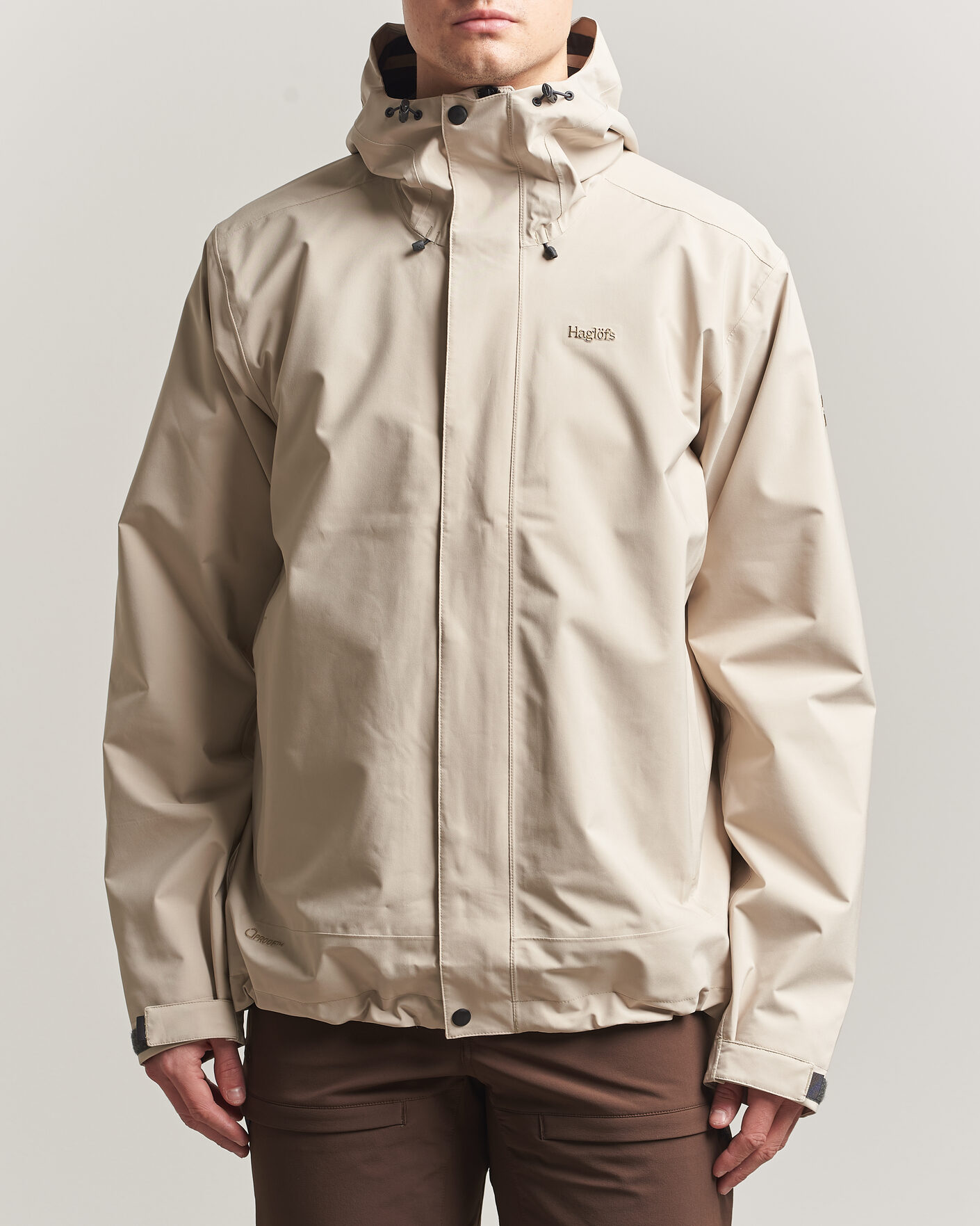 Men | Coats & Jackets | Haglöfs | Breeze Proof Jacket Chalk Beige