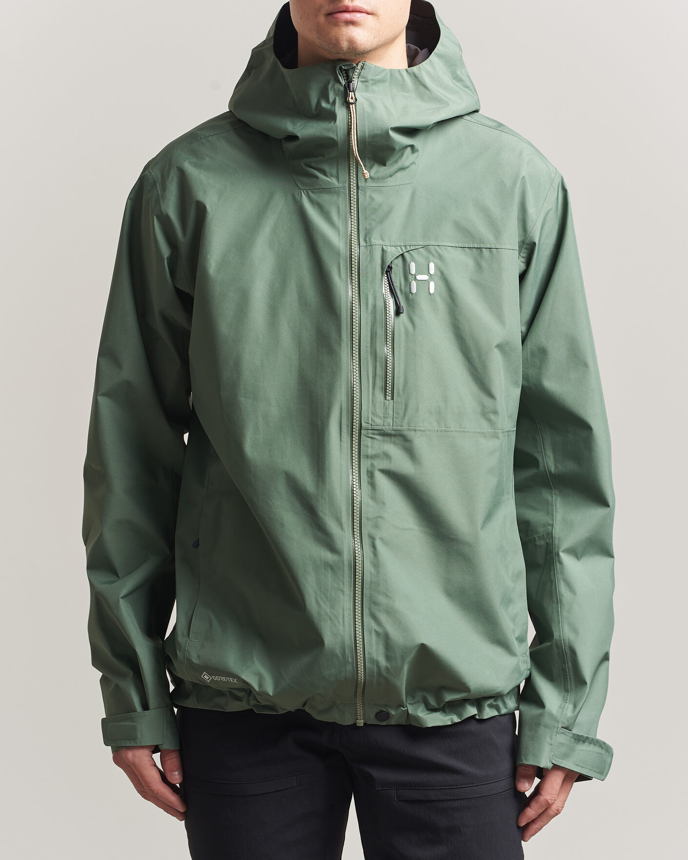 Men | Coats & Jackets | Haglöfs | Alert Gore-Tex Jacket Chlorophyll Green