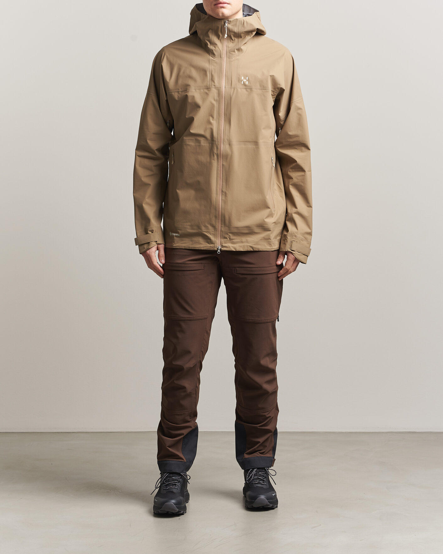 Men | Coats & Jackets | Haglöfs | L.I.M Airak Gore-Tex Jacket Oak Brown