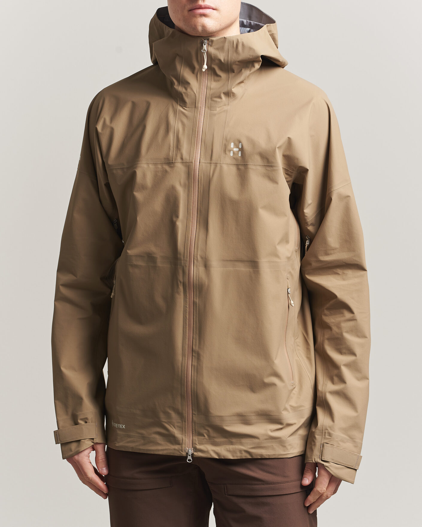 Men | Coats & Jackets | Haglöfs | L.I.M Airak Gore-Tex Jacket Oak Brown