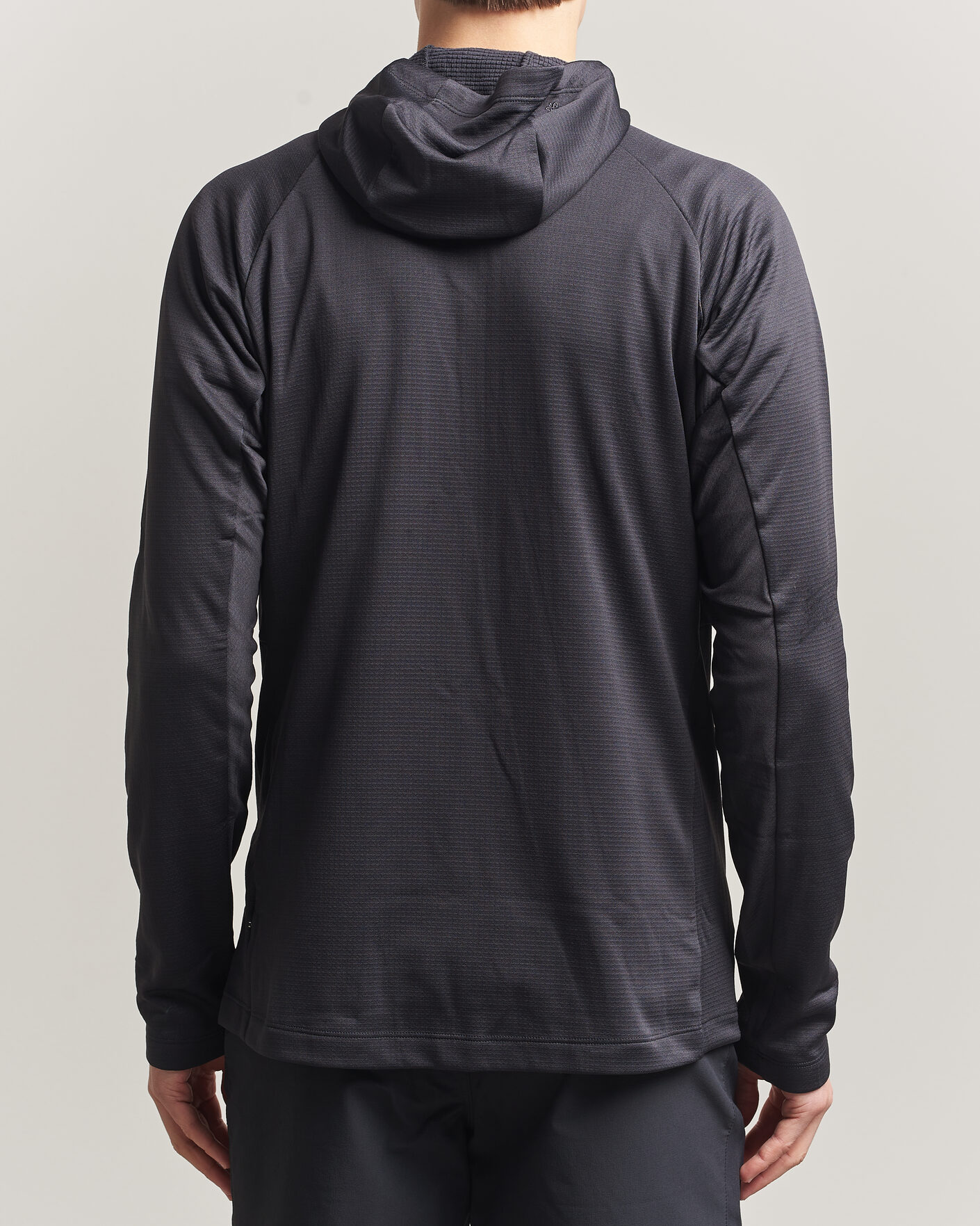 Men | Sweaters & Knitwear | Haglöfs | Korp Mid Fleece Hood True Black