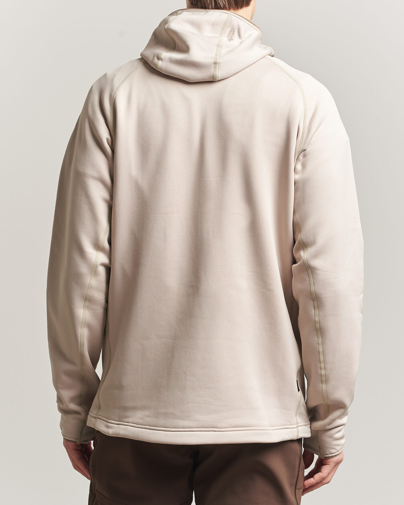 Men | Sweaters & Knitwear | Haglöfs | Magma Mid Fleece Hood Chalk Beige