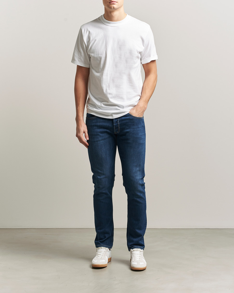 Men | Jeans | Replay | Grover Straight Fit Powerstretch Jeans Medium Blue