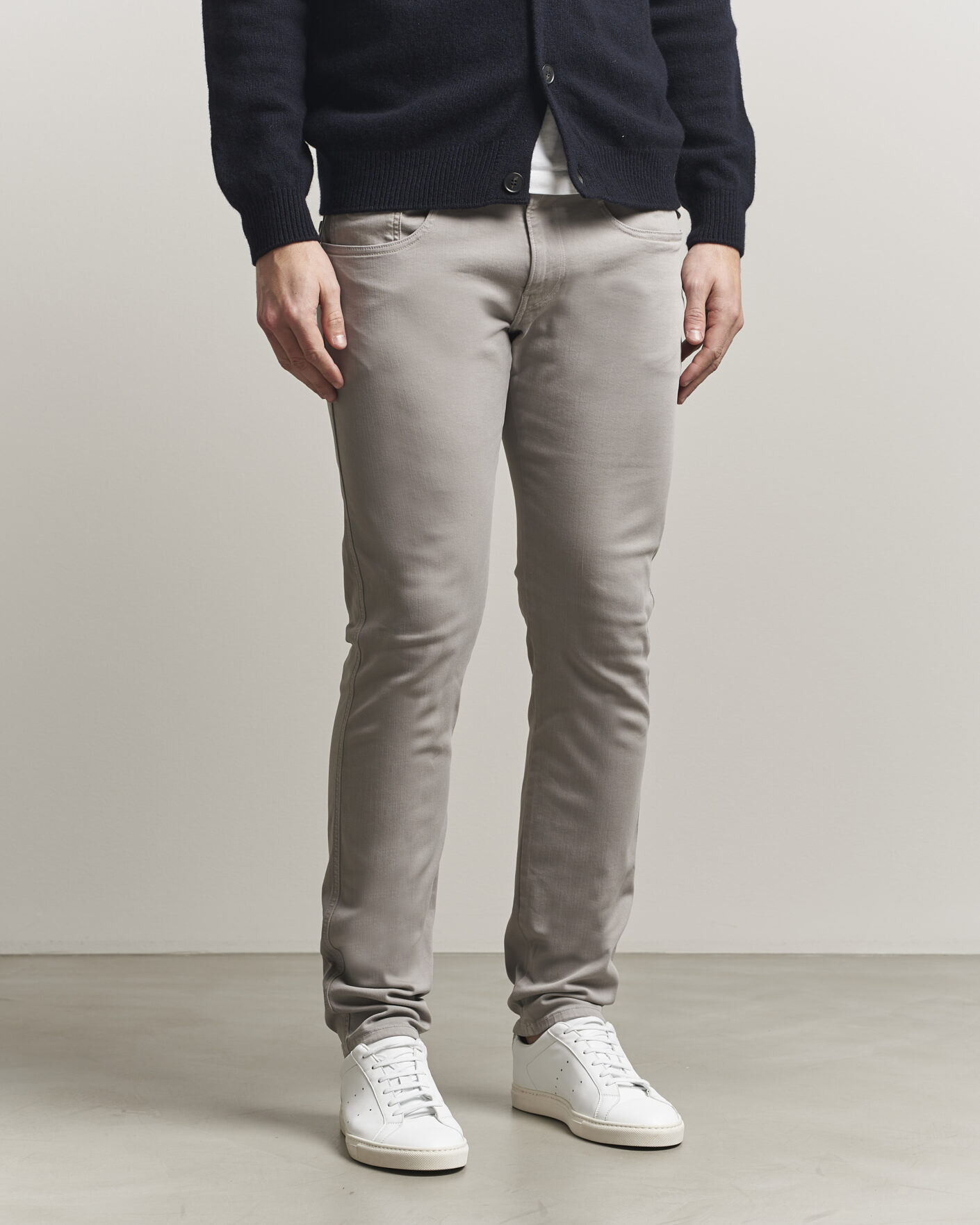 Men | Trousers | Replay | Anbass Hyperflex X.Lite 5-Pocket Pants Light Grey