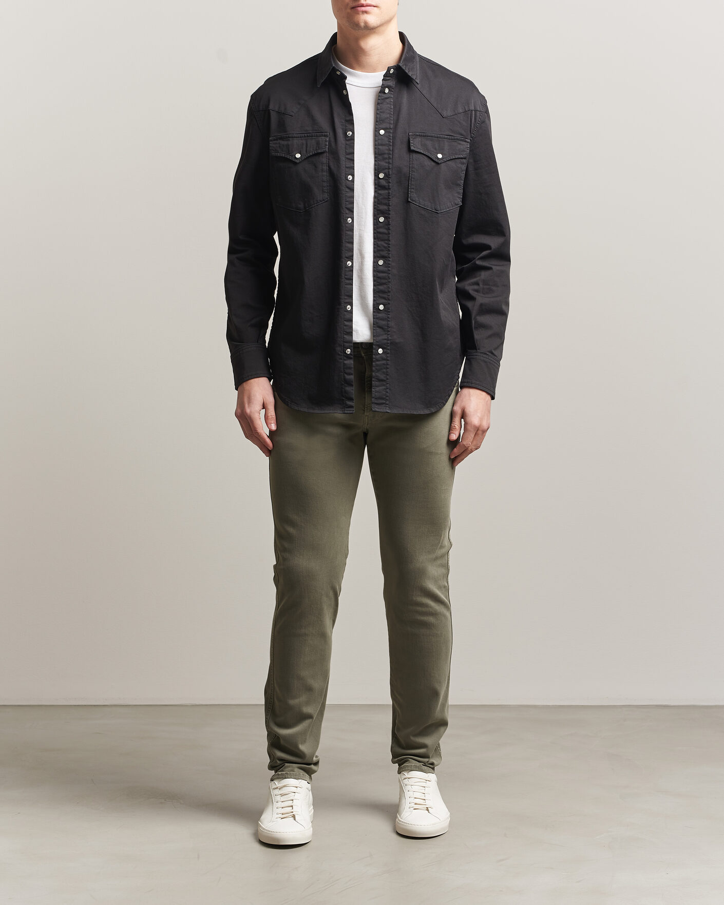 Men | Trousers | Replay | Anbass Hyperflex X.Lite 5-Pocket Pants Military Green