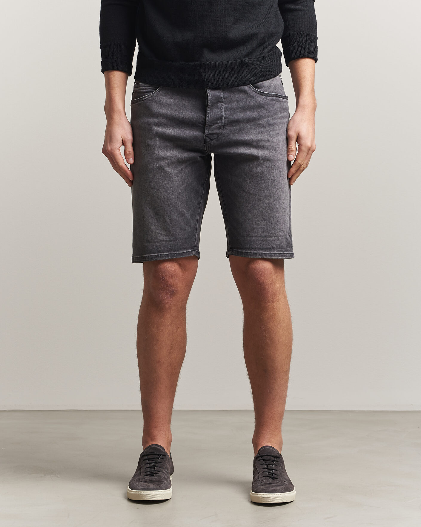 Men | Shorts | Replay | RBJ981 Stretch Denim Shorts Washed Black