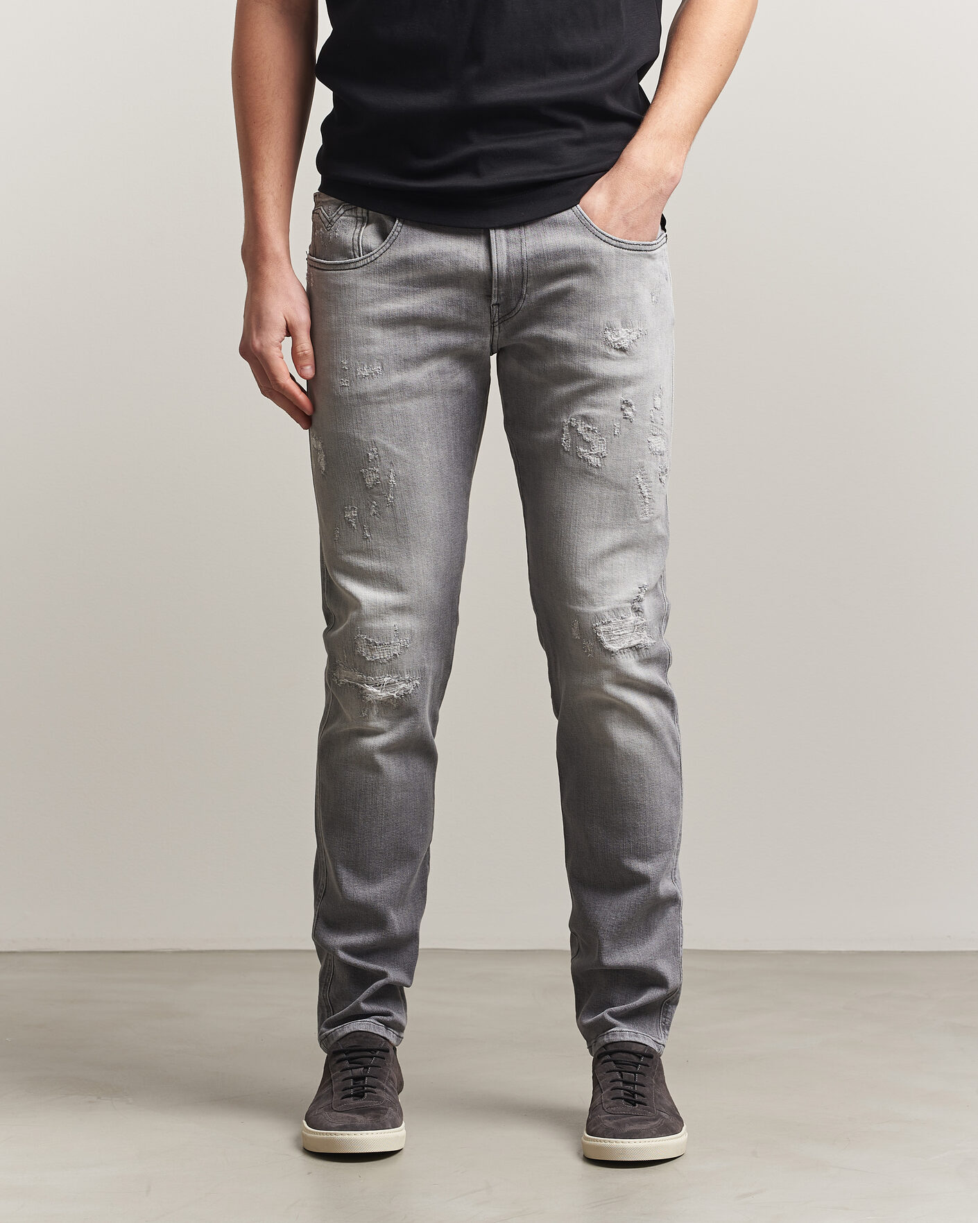 Men | Jeans | Replay | Anbass 20 Year Wash Jeans Washed Grey