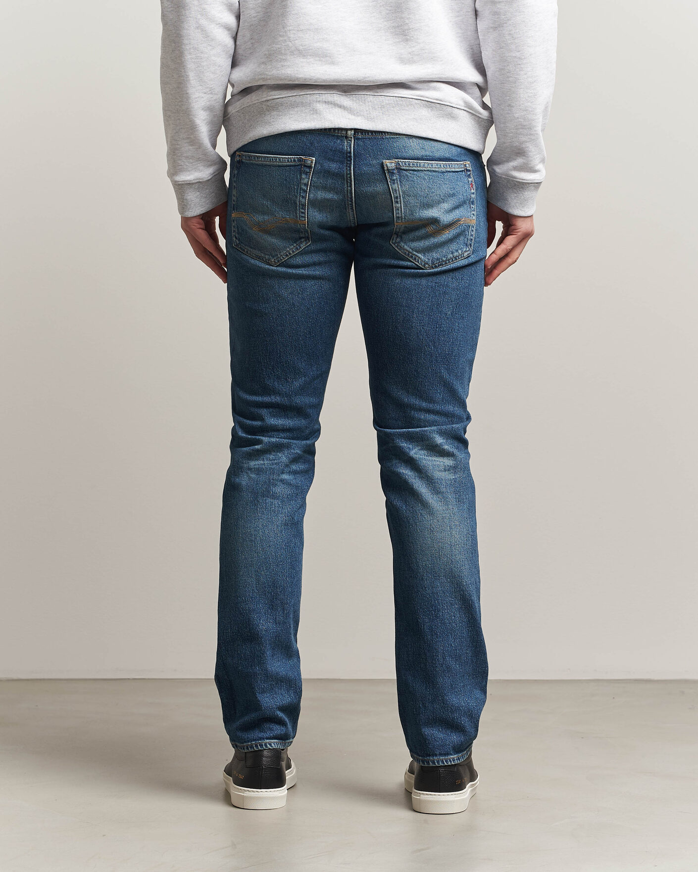 Men | Jeans | Replay | Grover Heritage Original Stretch Jeans Medium Blue