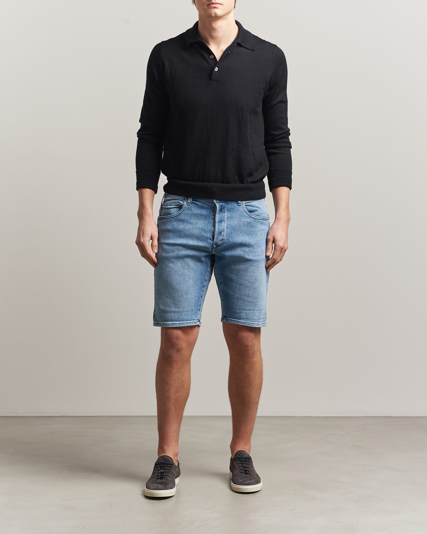 Men | Shorts | Replay | RBJ981 Stretch Denim Shorts Light Blue