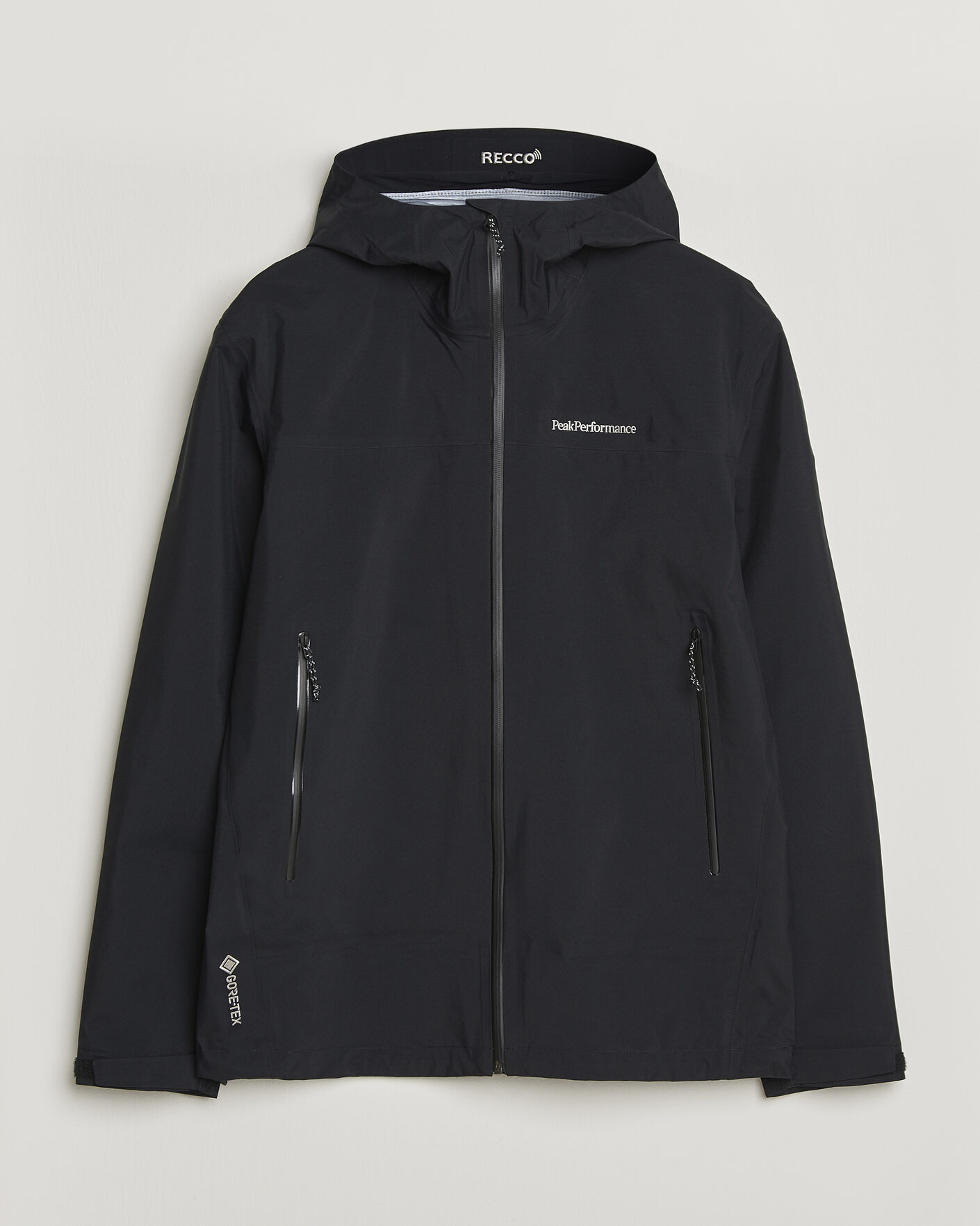 Men | Coats & Jackets | Peak Performance | Treeline Gore-Tex Shell Jacket Black