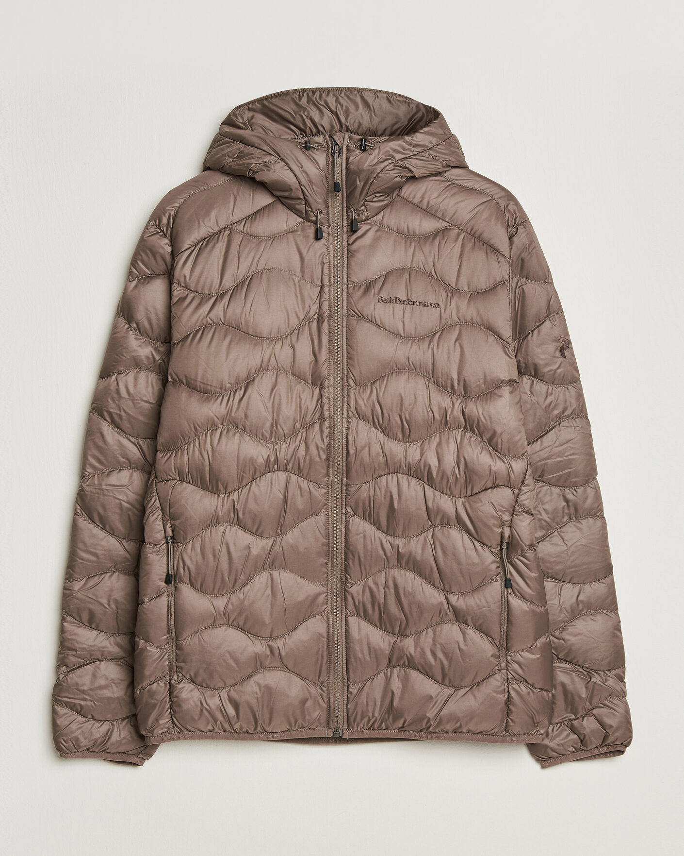 Men | Coats & Jackets | Peak Performance | Helium Down Hooded Jacket Terrian Tan