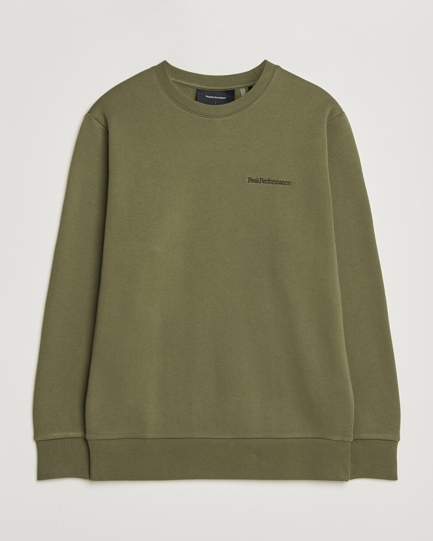 Men | Sweaters & Knitwear | Peak Performance | Original Crew Neck Sweatshirt Pine Needle